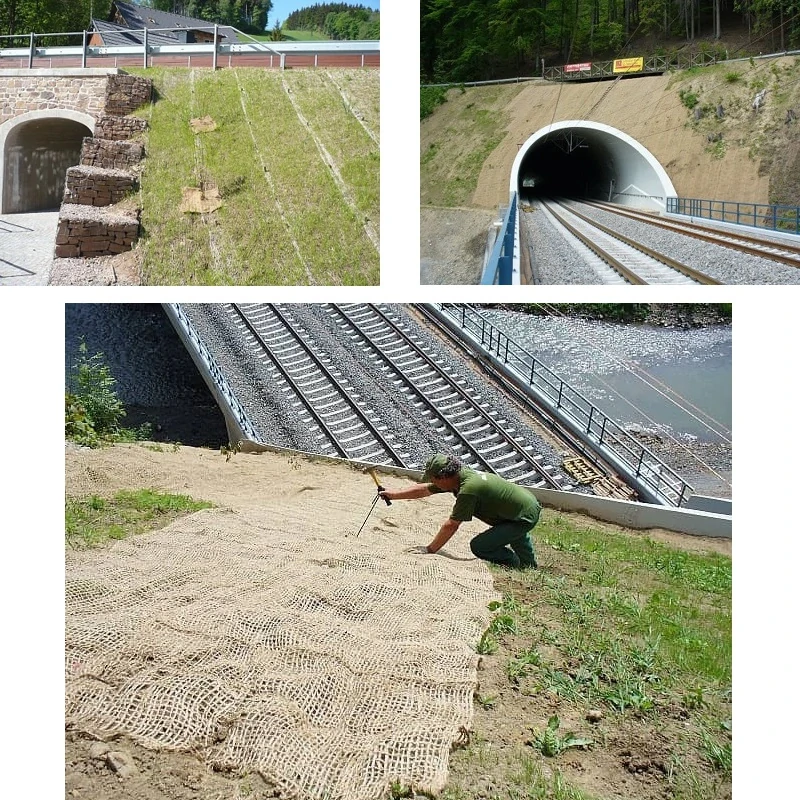 Jutová síť 500 g/m2, 1,22x10m