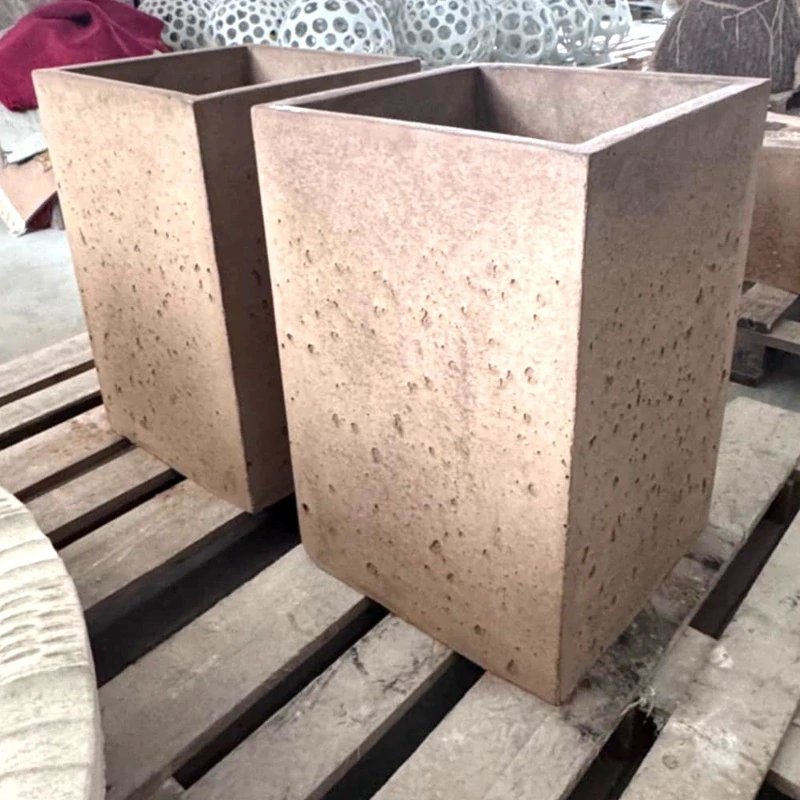 K109 Moderní zahradní betonový květináč 60cm