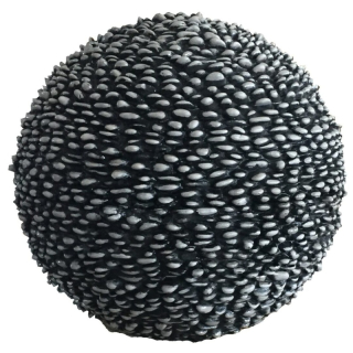 Betonová koule kamínková D109 zahradní dekorace 62cm
